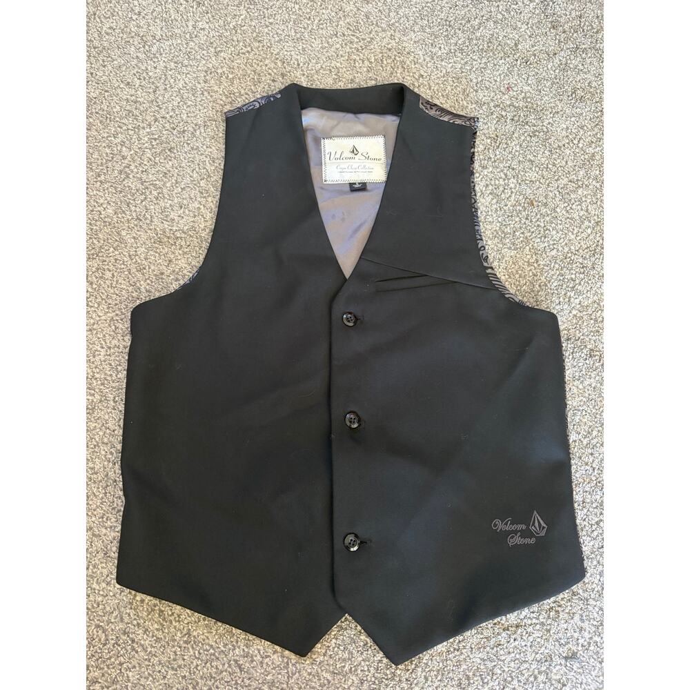 Volcom Stone Corpo Class Collection dress vest mens small